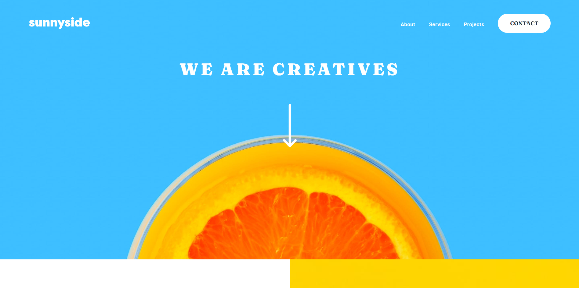 sunnyside agency landing page